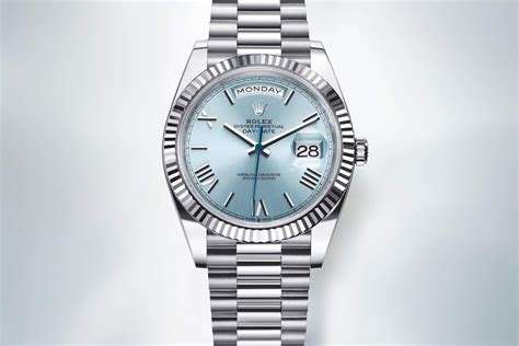 rolex day-date platinum price|rolex 40 in platino.